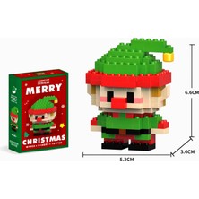 DEK Toy Store Yılbaşı Özel Seri Noel Baba ve Yardımcısı Elf Figür 3D Yapboz Puzzle Hediye Hobi