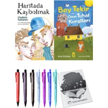 Bay Tekir ve Onun Tuhaf Kuralları ve Haritada Kaybolmak 2'li Set - Kalem