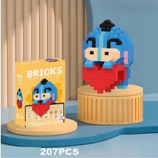 DEK Toy Store Bricks Yeni Yıl Özel Seri Tiger Eeyor Figür 3D Yapı Blokları Puzzle Yapboz Hobi