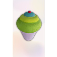 Maya Decor Co. Strafor Maket Cupcake Renkli