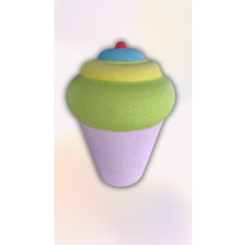 Maya Decor Co. Strafor Maket Cupcake Renkli