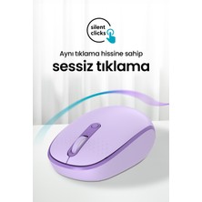 Daxi MX400 Prime Pro Sessiz Kablosuz Mouse Bluetooth ve 2.4ghz Wireless Bağlantı - Ayarlanabilir Dpı