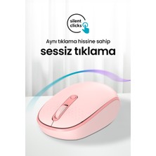 Daxi MX400 Prime Pro Sessiz Kablosuz Mouse Bluetooth ve 2.4ghz Wireless Bağlantı - Ayarlanabilir Dpı