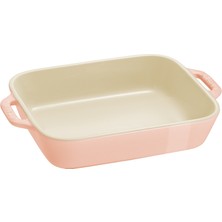 Staub Seramik Fırın Kabı Seti 3'Lü Pembe