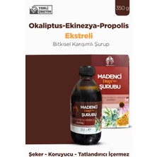 Mesir-i Şifa Propolis Şurubu Okaliptus Ekinezya Propolis Ekstreli Bitkisel Karışımlı Şurup 350 gr