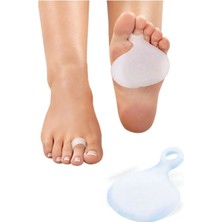 Orta Parmak Metatarsal Silikon Pad Nasır Koruyucu Metatarsal Pad Metatars Yastığı Çift