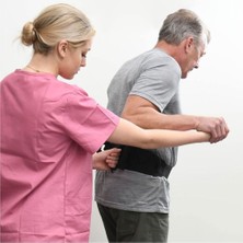 80-100 kg Arası Siyah Renk Hasta Yürüyüş Destek ve Denge Kemeri Hasta Taşıma Aparatı