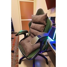 Brediawro Kahverengi Renk Ortopedik Oyuncu Koltuğu Minderi -Ofis Koltuğu Minderi Sırt Desteği