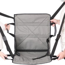 Hasta Taşıma Kaldırma Transfer Sedyesi Koltuğu Omuz Destek Aparatlı Gri 90 kg ve Üstü Için