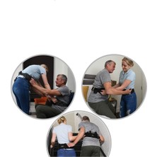 80 - 100 kg Arası Gri Renk Hasta Yürüyüş Destek ve Denge Kemeri Hasta Taşıma Aparatı