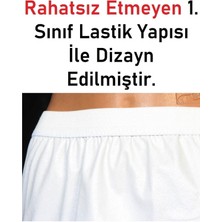 Pamuk Yeni Nesil Yıkanabilir Lastikli Hasta Külotu Slip Hasta Külotu Mesane Külotu Emici Külot