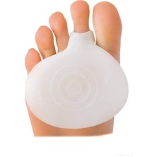 Orta Parmak Metatarsal Silikon Pad Nasır Koruyucu Metatarsal Pad Metatars Yastığı Çift