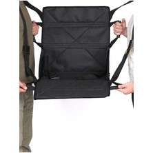 Brediawro Hasta Taşıma Kaldırma Transfer Sedyesi Koltuğu Omuz Destek Aparatlı Siyah 90 kg ve Üstü Için