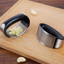 Go İthalat Yeni Sarımsak Ezici Paslanmaz Çelik Garlic Press (4778)