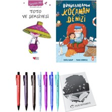 Büyükbabamın Kocaman Denizi ve Toto ve Şemsiyesi 2'li Set - Kalem