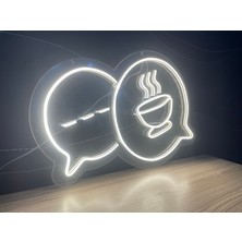 Disa Neon LED Duvar Dekoratif Aydınlatma -Sohbet Kahve-