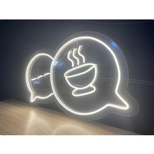 Disa Neon LED Duvar Dekoratif Aydınlatma -Sohbet Kahve-