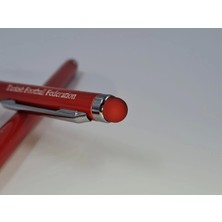 Hakemsizsiniz Metal Kırmızı Tükenmez Kalem