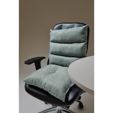 Brediawro Yeşil Renk Ortopedik Ofis Koltuğu Minderi - Misafir Koltuğu Sandalyesi Minderi Sırt Desteği