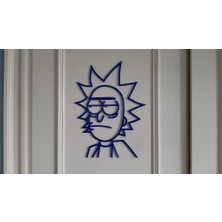 Internos Design Modern Tasarımlı Rick And Morty Rick Sanchez Duvar Süsü