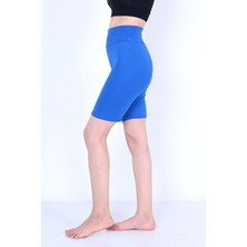 Kadın Yüksek Bel Toparlayıcı Tayt Şort Etek Altı Spor & Voleybol & Deniz & Günlük & Havuz Şortu