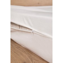 Bedy Guard Full Koruma Fermuarlı Yatak Koruyucu Alez Beyaz Nefes Alabilen Polyester Malzeme