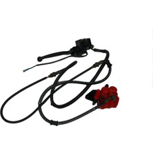 Mondial Scooter Ardour Arka Fren Sistemi Komple Kırmızı Orj *