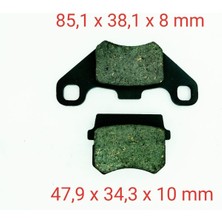 Mondial Atv Spider-X 250 Ön Fren Disk Balatası FA416 Orj