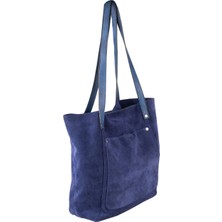Liva Bag Collection Hakiki Süet Kadın Omuz Çantası