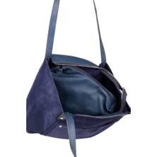 Liva Bag Collection Hakiki Süet Kadın Omuz Çantası