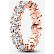 Hector Co Jewellery Farklı Işıltılı Şerit Yüzük