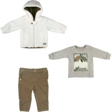 Baby Net 3'lü Beyaz & Yeşil Fishing Lake Bebek Takımı