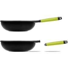 Castey Fundix Serisi Wok Tava 28 cm