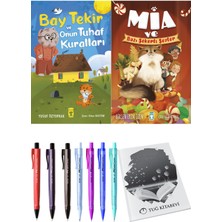 Mia ve Bazı Şekerli Şeyler ve Bay Tekir ve Onun Tuhaf Kuralları 2'li Set - Kalem