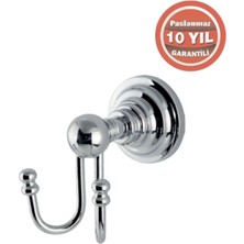 Çelik Banyo Paslanmaz Pirinç Ottoman İkili Askılık