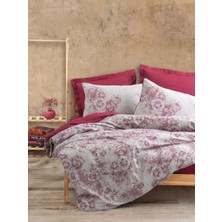 Cotton Box Dual Çift Kişilik Nevresim Takımı Vidal Bordo