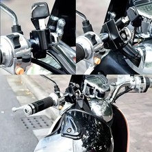 Breen Metal Motosiklet Kask Kilidi - Motosiklet, Bisiklet ve Scooterler Için Uyumlu