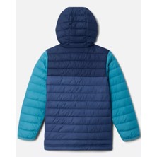 Columbia Kids Boys Navy Omni-Heat Reflective Powder Lite Jacket EB0013-479