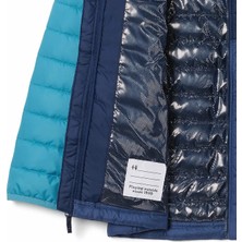 Columbia Kids Boys Navy Omni-Heat Reflective Powder Lite Jacket EB0013-479