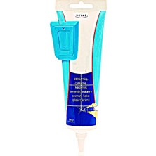Colezium 5 Adet Beyaz Derz Dolgusu - Lavabo Küvet Fayans Derzi Kalemi 380 Gr Spatula