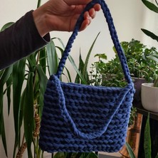 Iplik Çanta, Veronika Çantası, Tığ Işi Omuz Çantası, Örgü File Çanta, Çanta El Yapımı