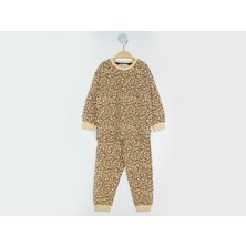 Little Pumpkin Kız Cocuk Kalpli Pijama Takımı