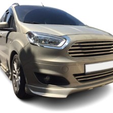 Ebal Oto Ford Tourneo Courier 2014> Far Kaşı Krom 2 Parça Uyumlu Paslanmaz Çelik