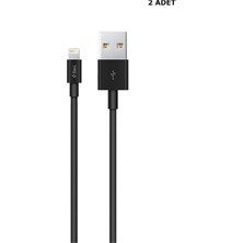Uyumlu Şarj Kablosu Siyah 2DK7508S 2ADET