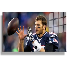 Marsilyan Ikonik Fotoğraflar,Spor Fotoğraflarları Yapay Zeka Destekli, 3d Dekoratif Baskı Cam Tablo 115