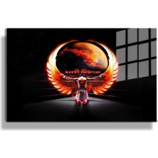 Marsilyan Ikonik Fotoğraflar,Spor Fotoğraflarları Yapay Zeka Destekli, 3d Dekoratif Baskı Cam Tablo 241