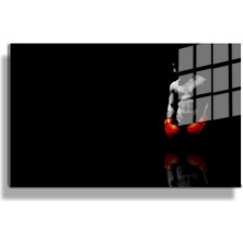 Marsilyan Ikonik Fotoğraflar,Spor Fotoğraflarları Yapay Zeka Destekli, 3d Dekoratif Baskı Cam Tablo 242