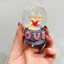 Hediye Vakti Mini Love Temalı Kar Küresi