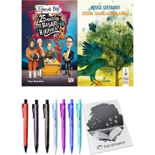 Sisin Sakladıkları 1 ve 25 Muhteşem Başarı Hikayesi 2li Set