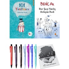 Her Şeyi Yanlış Anlayan Kedi ve 101 Yanıltmaca 2li Set